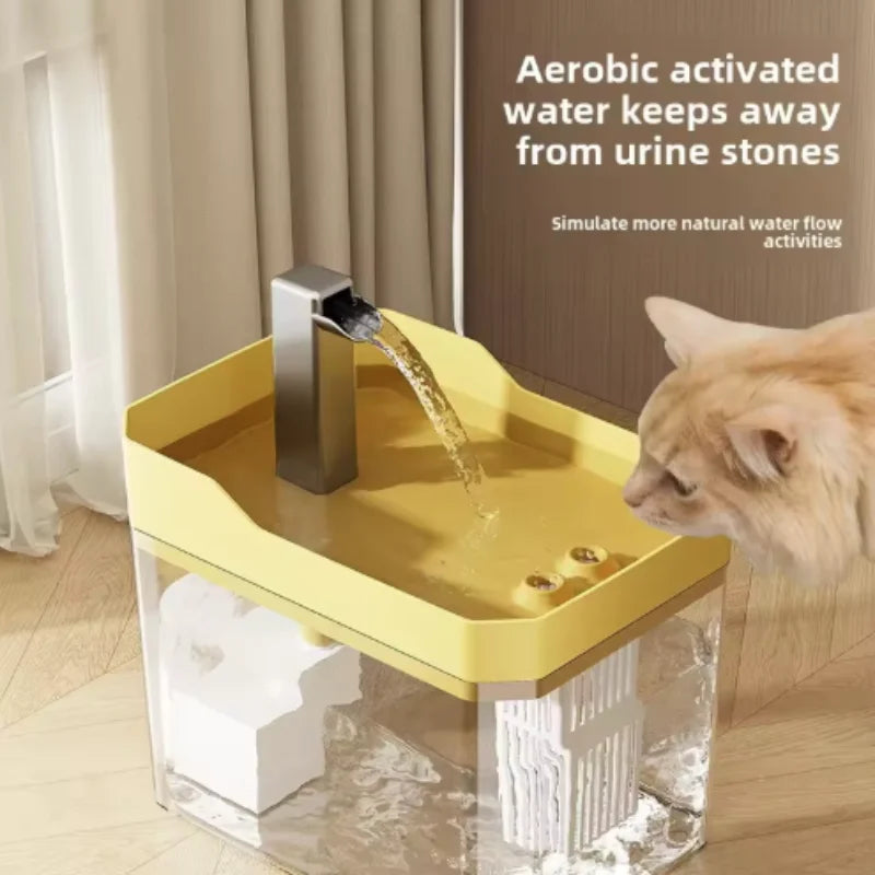 Cat Water Fountain with Auto Filter