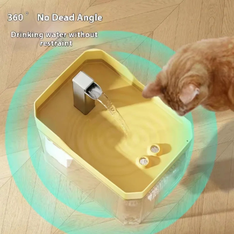 Cat Water Fountain with Auto Filter