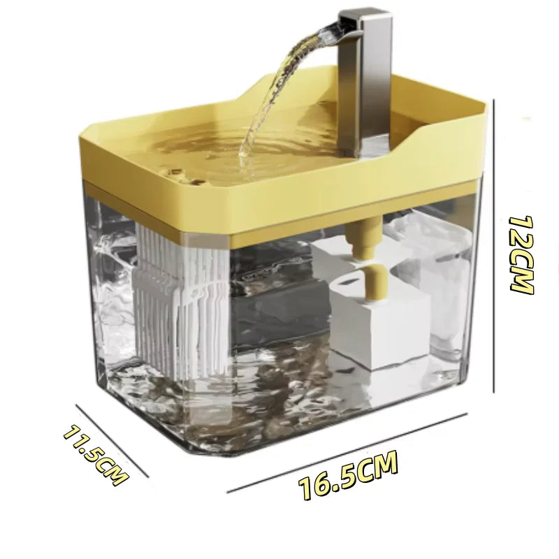 Cat Water Fountain with Auto Filter
