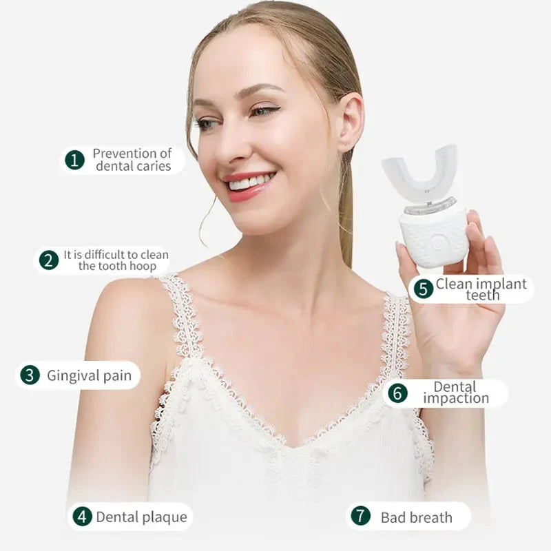 U-Shaped Electric Toothbrush
