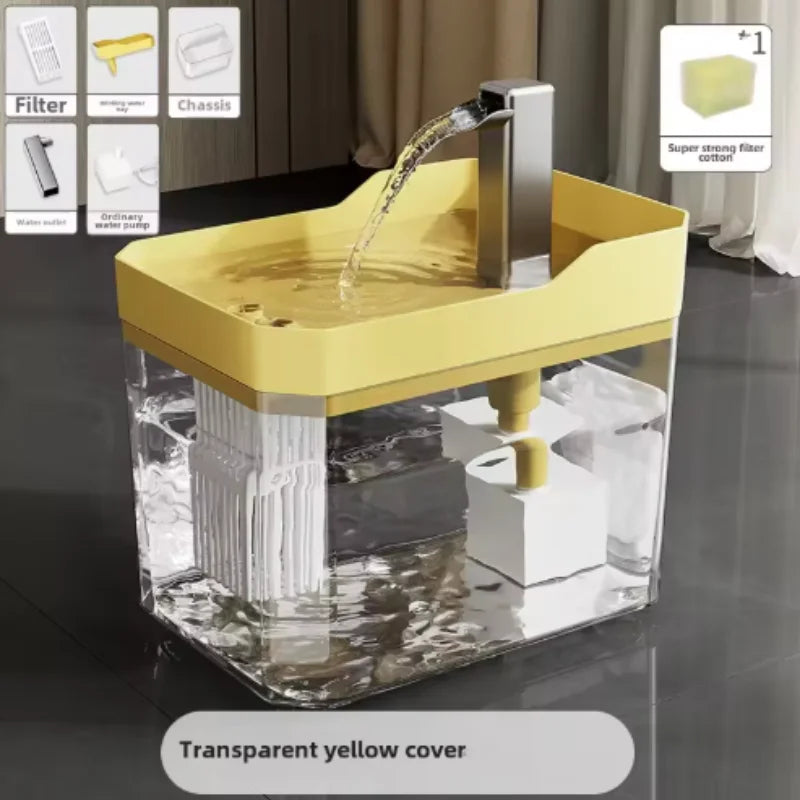 Cat Water Fountain with Auto Filter