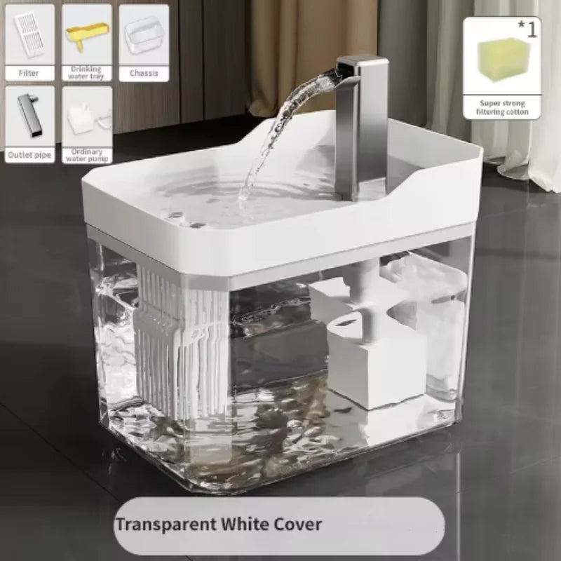 Cat Water Fountain with Auto Filter